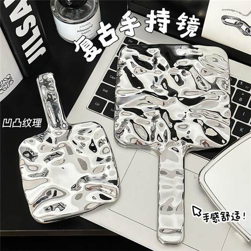 高颜值手持镜便携随身化妆镜