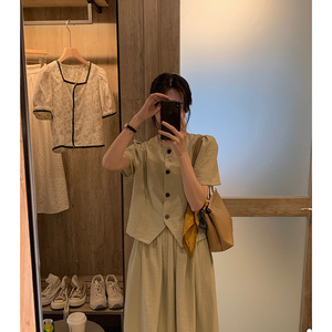 清仓特惠白色衬衫外套女修身显瘦2023年秋季新款设计感小众衬衫夏