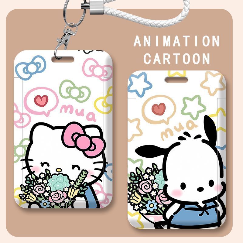 帕恰狗Kitty猫滑盖卡套公交门禁