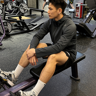 bkcxzice破冰正品纯色运动外套男款拉链连帽篮球卫衣休闲百搭开衫