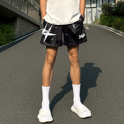 破冰SMVP满天星休闲运动短裤男