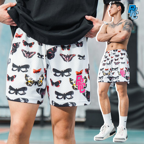 bkcxzice正品破冰短裤男美式