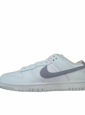 Nike Dunk 板鞋 经典复古百搭 正白色/灰色IH0632-141