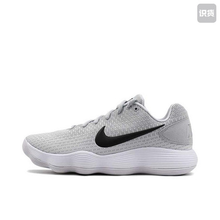 耐克Nike Hyperdunk 2025 Low圆头系带耐磨透气低帮篮球鞋白灰