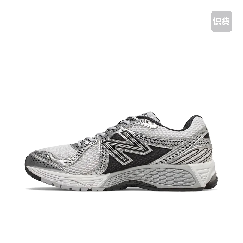 NEW BALANCE BALANCE 860系列黑白低帮情侣休闲跑步鞋ML860XD