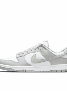 Nike Dunk 板鞋 经典复古百搭 低帮/白色/雾灰 DD1391-103