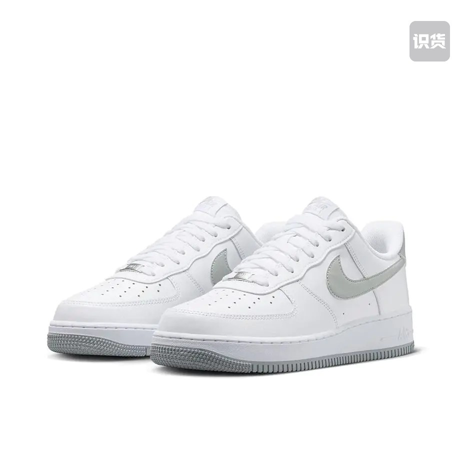耐克Nike Air Force 1 Low AF1白灰低帮男子复古板鞋FJ4146-100,运动鞋new,板鞋,淘宝优惠券,粉丝福利购,淘宝优惠卷