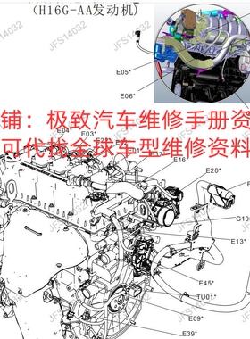 2021年长安CS85 COUPE维修手册电路图资料发动机线路大修拆装正时