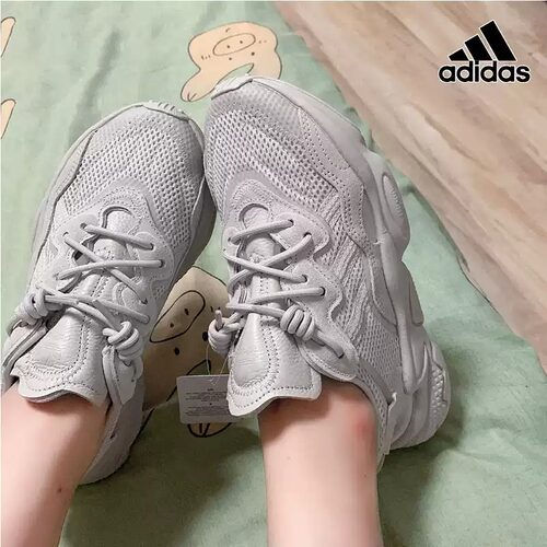 Adidas三叶草复古老爹白鞋男女