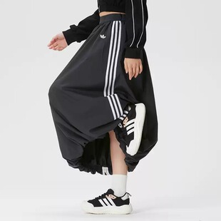 花苞裙运动休闲半身裙KC8088 中长款 Adidas阿迪达斯裙子女夏季 新款