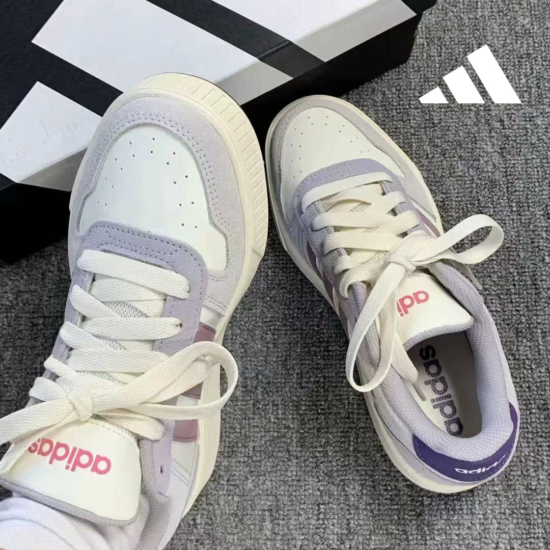 Adidas阿迪达斯正品情侣同款复古耐磨休闲板鞋百搭透气潮流低帮秋