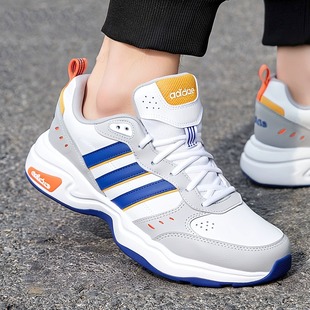 女百搭鞋 跑步鞋 运动休闲鞋 时尚 子 Adidas阿迪达斯皮面老爹鞋 鞋 男士