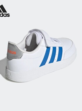 Adidas/阿迪达斯正品2026年夏季儿童休闲板鞋魔术贴运动鞋 JI0963