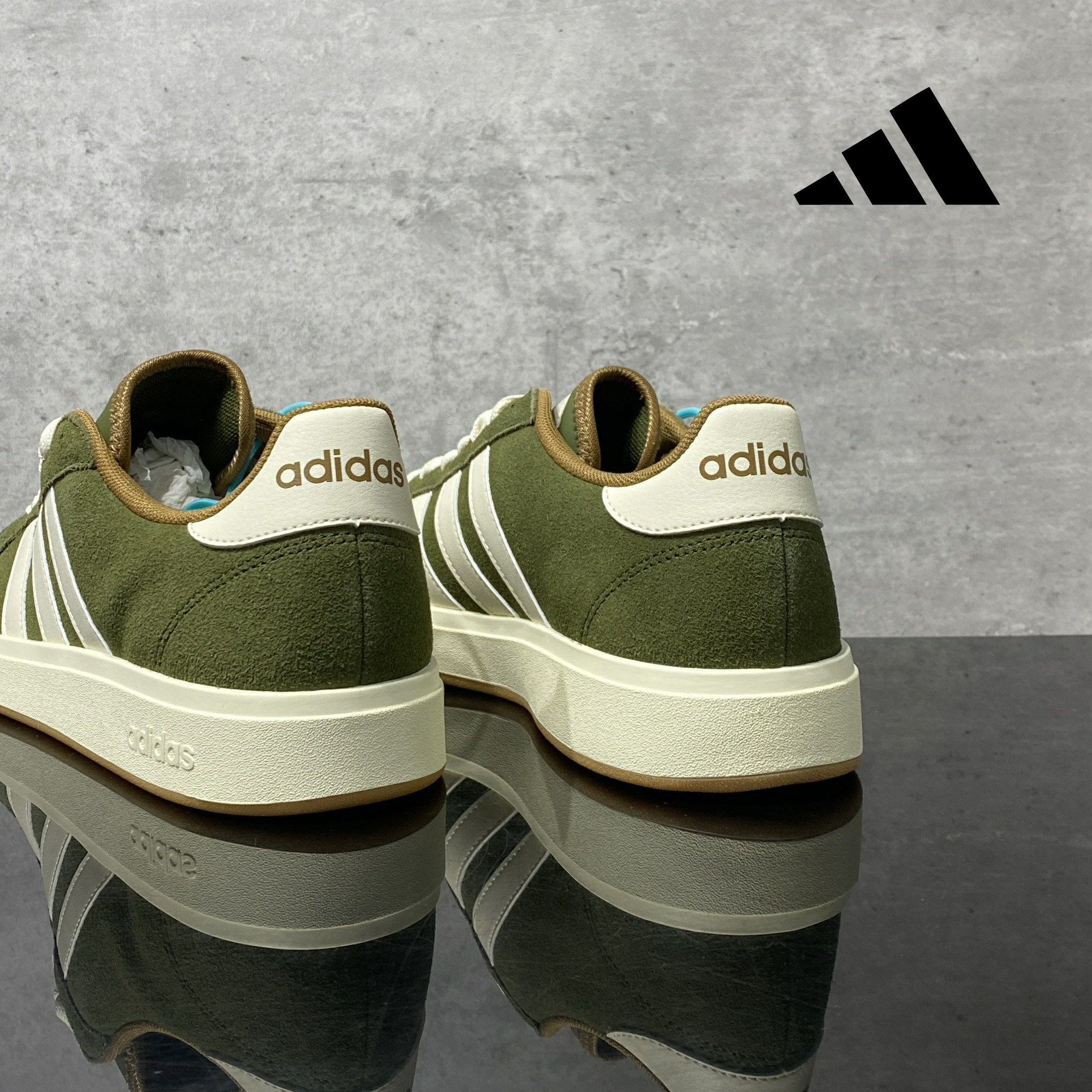 Adidas/阿迪达斯男鞋时尚低帮休闲板鞋户外日常百搭复古秋冬穿搭