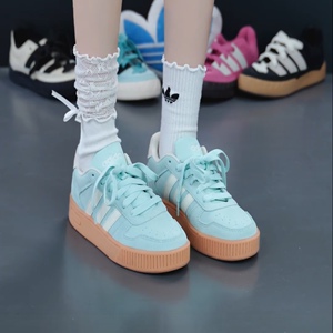 Adidas/阿迪达斯正品板鞋男女阔腿裤百搭运动鞋26年爆款鞋KH8220