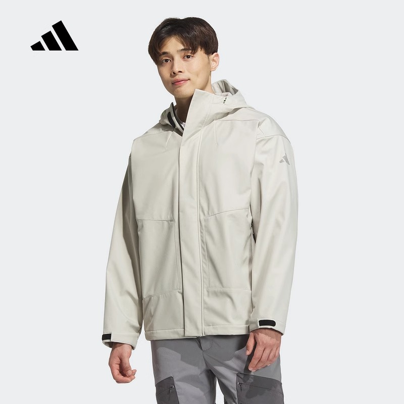 adidas阿迪达斯男连帽外套