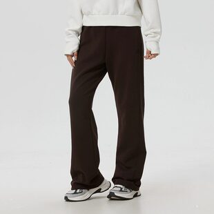 健身训练跑步户外直筒长裤 运动休闲裤 KH2686 2026新款 阿迪达斯女裤