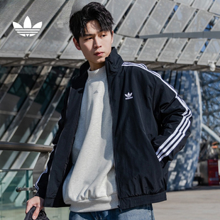 Adidas阿迪达斯外套三叶草外套男款春秋户外拍照出片百搭外套女生