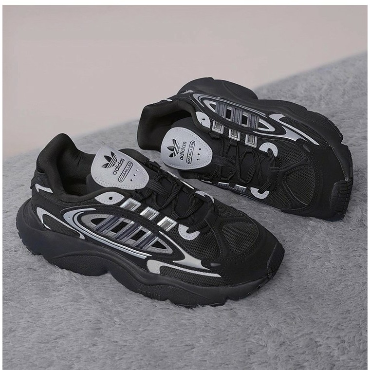 Adidas/阿迪达斯正品三叶草男女运动轻便耐磨系带老爹鞋KJ6989