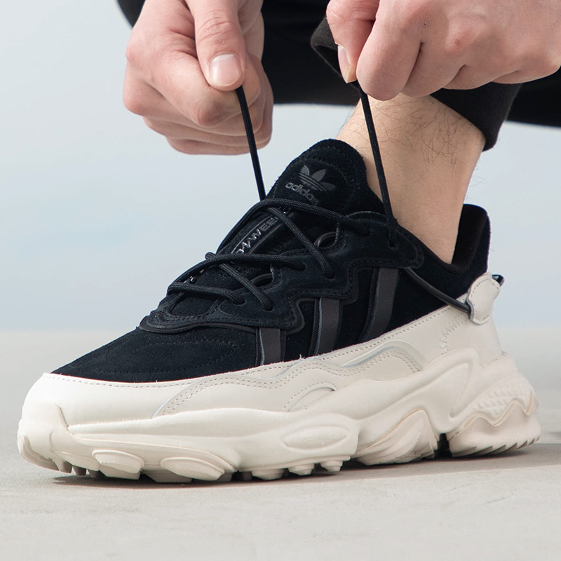 三叶草男女透气老爹鞋厚底运动鞋