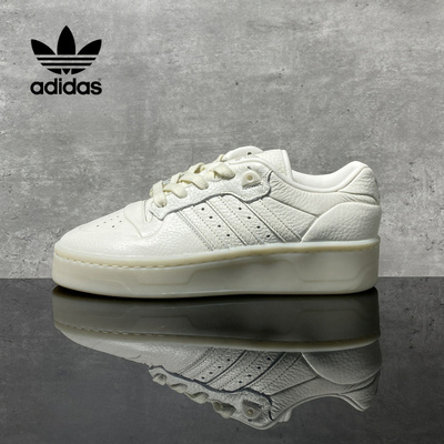 阿迪达斯男鞋三叶草低帮板鞋防滑