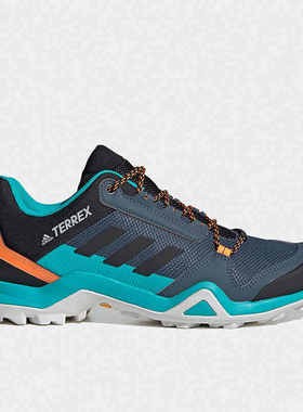 Adidas阿迪达斯TERREX AX3 男子户外运动鞋防滑耐磨徒步鞋FV6852