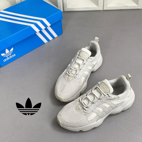 Adidas/阿迪达斯正品秋季增高三叶草男女经典网面运动鞋 JS3026
