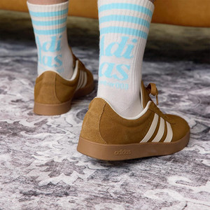 Adidas阿迪达斯美式透气2026新款复古薄底舒适潮流德训鞋休闲板鞋