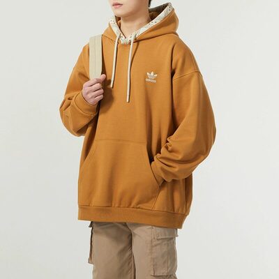 阿迪达斯男女卫衣新年款连帽套衫