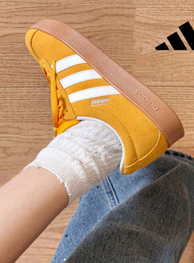 Adidas/阿迪达斯女生户外旅游拍照出片百搭板鞋耐磨轻便增高透气