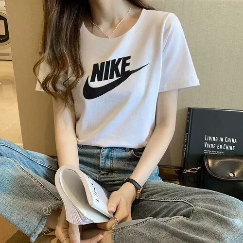 耐克女装新款透气运动跑步短袖