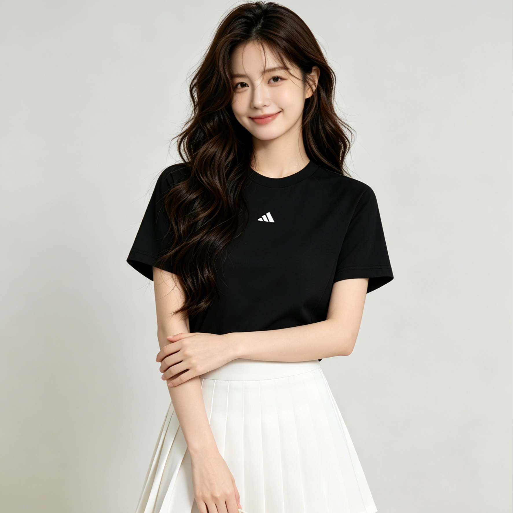 正品Adidas阿迪达斯短袖男女T桖2026夏季百搭显瘦休闲圆领运动服