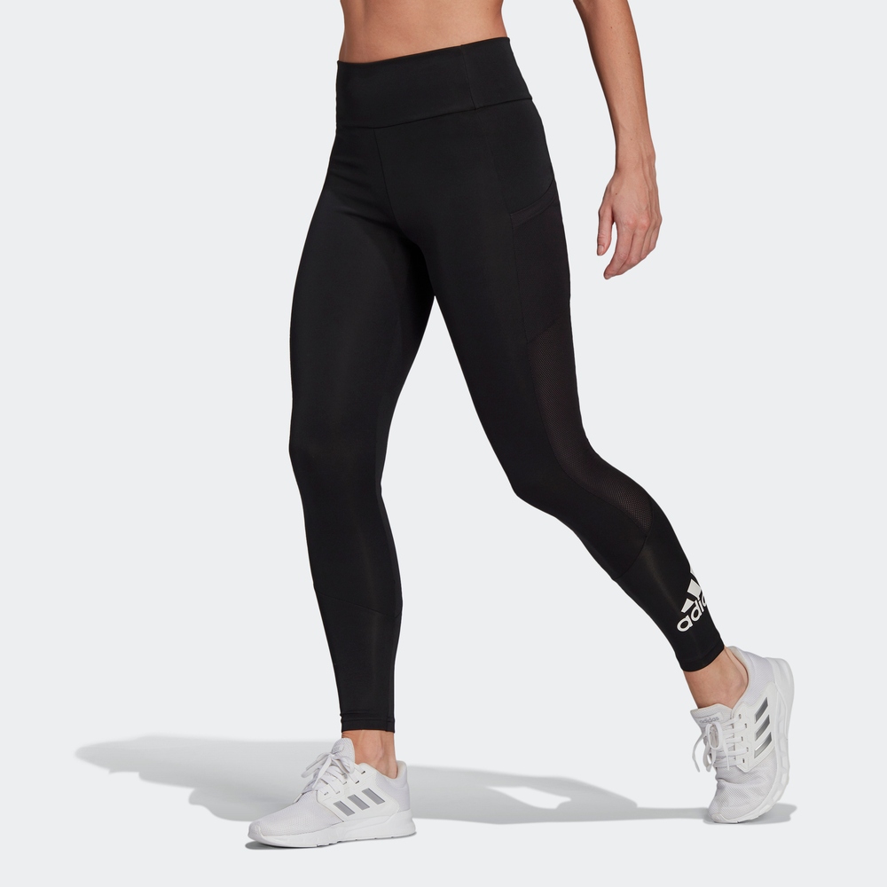 清仓正品Adidas阿迪达斯女子瑜伽长裤运动跑步透气紧身裤GL4028