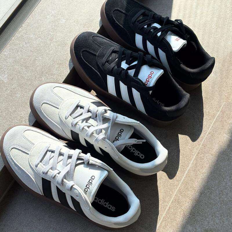 Adidas阿迪达斯休闲鞋男女秋季新款低帮复古美式头德训鞋板鞋男