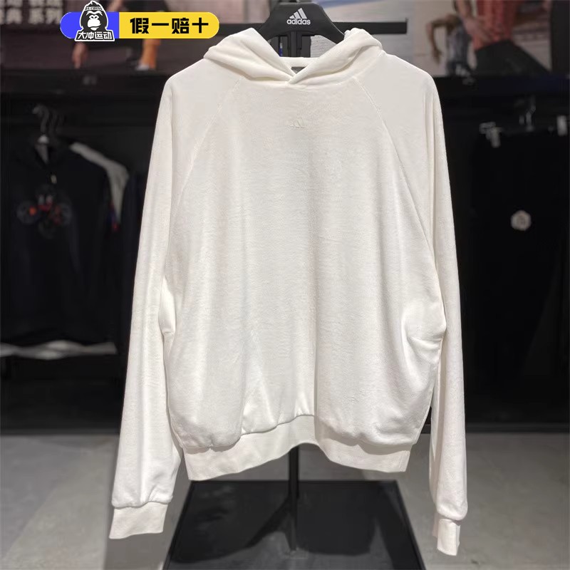 卫衣阿迪达斯透气运动服连帽男