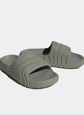 Adidas/阿迪达斯正品三叶草男女厚底耐磨运动休闲拖鞋IG8264