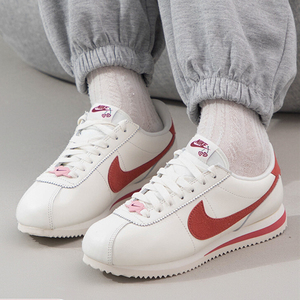 耐克NIKE CORTEZ SE女子情人节皮面舒适耐穿运动休闲鞋FZ5167-133