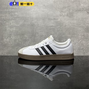 COURT 正品 T头鞋 运动休闲板鞋 JQ2470 男女复古德训鞋 阿迪达斯VL