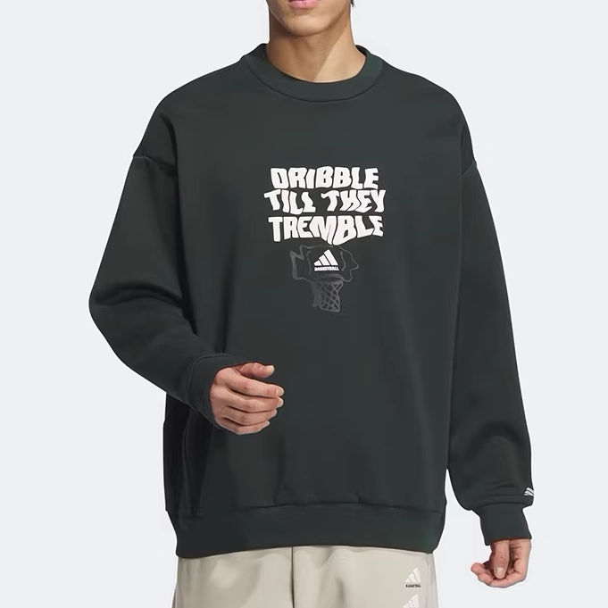 Adidas阿迪达斯正品春季男款时尚百搭运动潮流运动服套头衫JC6815