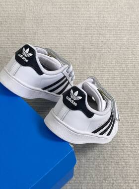 Adidas阿迪达斯正品春夏季新款儿童鞋经典贝壳头百搭运动鞋EF4842