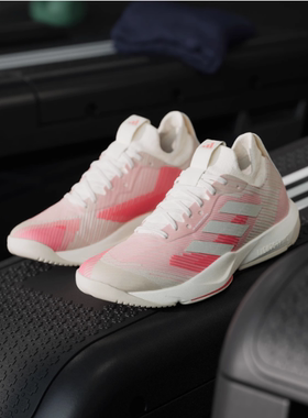 Adidas阿迪达斯正品2025新款女士休闲运动透气网球鞋正品IG0760