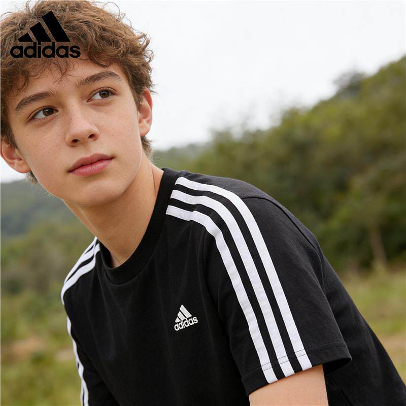阿迪达斯正品大童T恤经典透气2025新款adidas运动休闲短袖 HR6330,童装/婴儿装/亲子装,T恤,淘宝优惠券,粉丝福利购,淘宝优惠卷