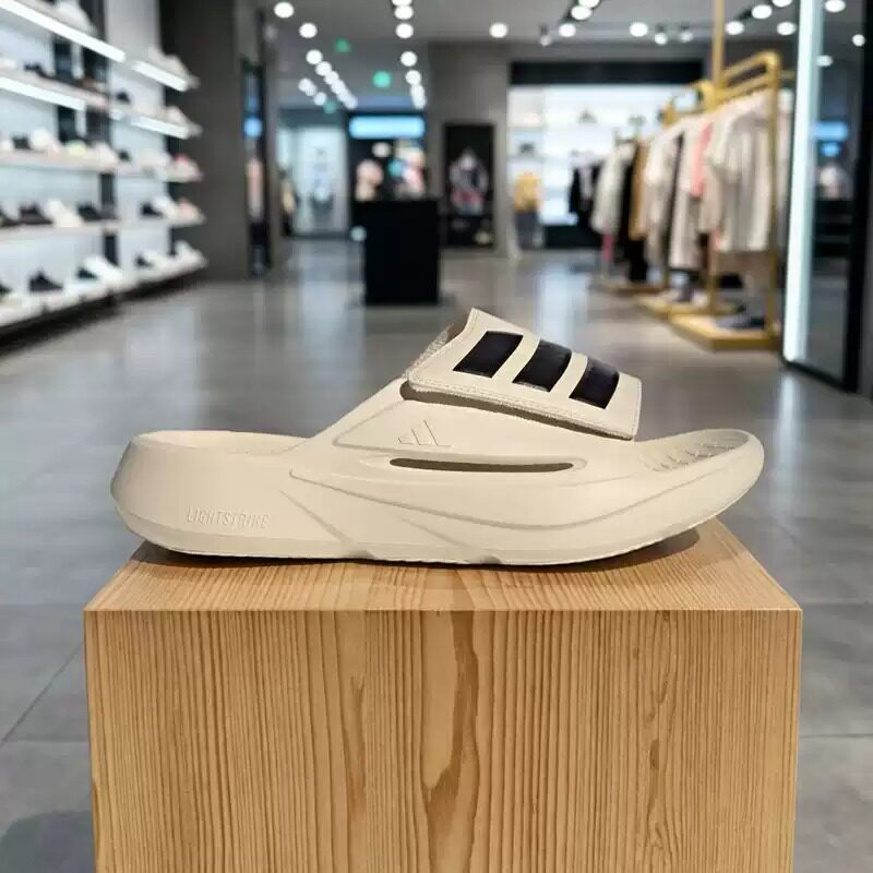 正品adidas阿迪达斯男鞋女鞋凉拖鞋2026春夏新款休闲鞋外穿洗澡