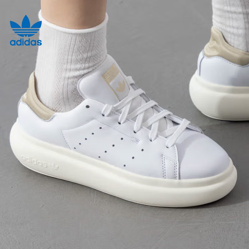 adidas阿迪达斯三叶草女子STAN SMITH小白鞋厚底休闲鞋IF7005