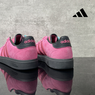 正品Adidas阿迪达斯男女鞋翻皮毛低帮轻便时尚百搭休闲板鞋KK1406