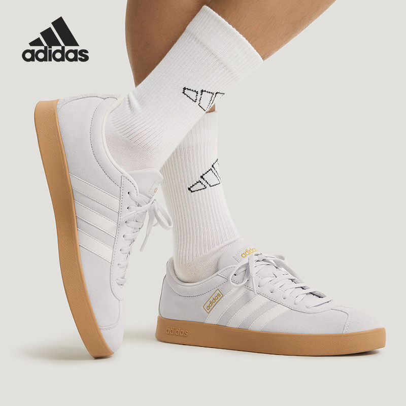 【清仓】Adidas阿迪达斯男女T头鞋复古运动休闲板鞋德训鞋KH5554
