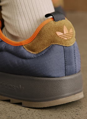 「面包鞋」阿迪达斯雪地棉鞋三叶草男女冬季爆款休闲运动鞋IF3956