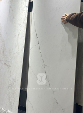 9001800哑釉温润瓷砖超白底胚卡慕白大平层别墅客餐厅背景墙地砖