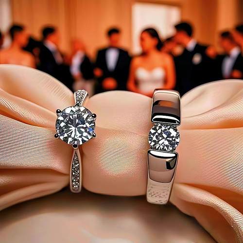 2025新款结婚情侣对戒婚庆钻戒