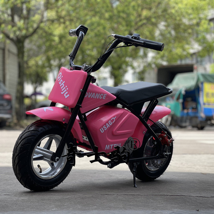 定制奇士驹电动车迷你辅助轮两轮摩托车儿童312岁广场童车蓝牙小